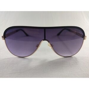 Jessica Simpson HHJSOP0719-D GLDOX Gold Shield Sunglasses Purple Gradient Lens